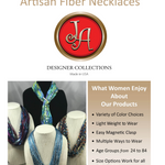 Catalog - Fiber Necklaces, Magnetic Clasp | Download Catalog