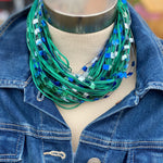 Cotton Forest | Jewel | Fiber Necklace