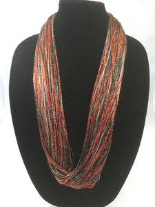 MTV Ruby  | Shimmer | Fiber Necklace