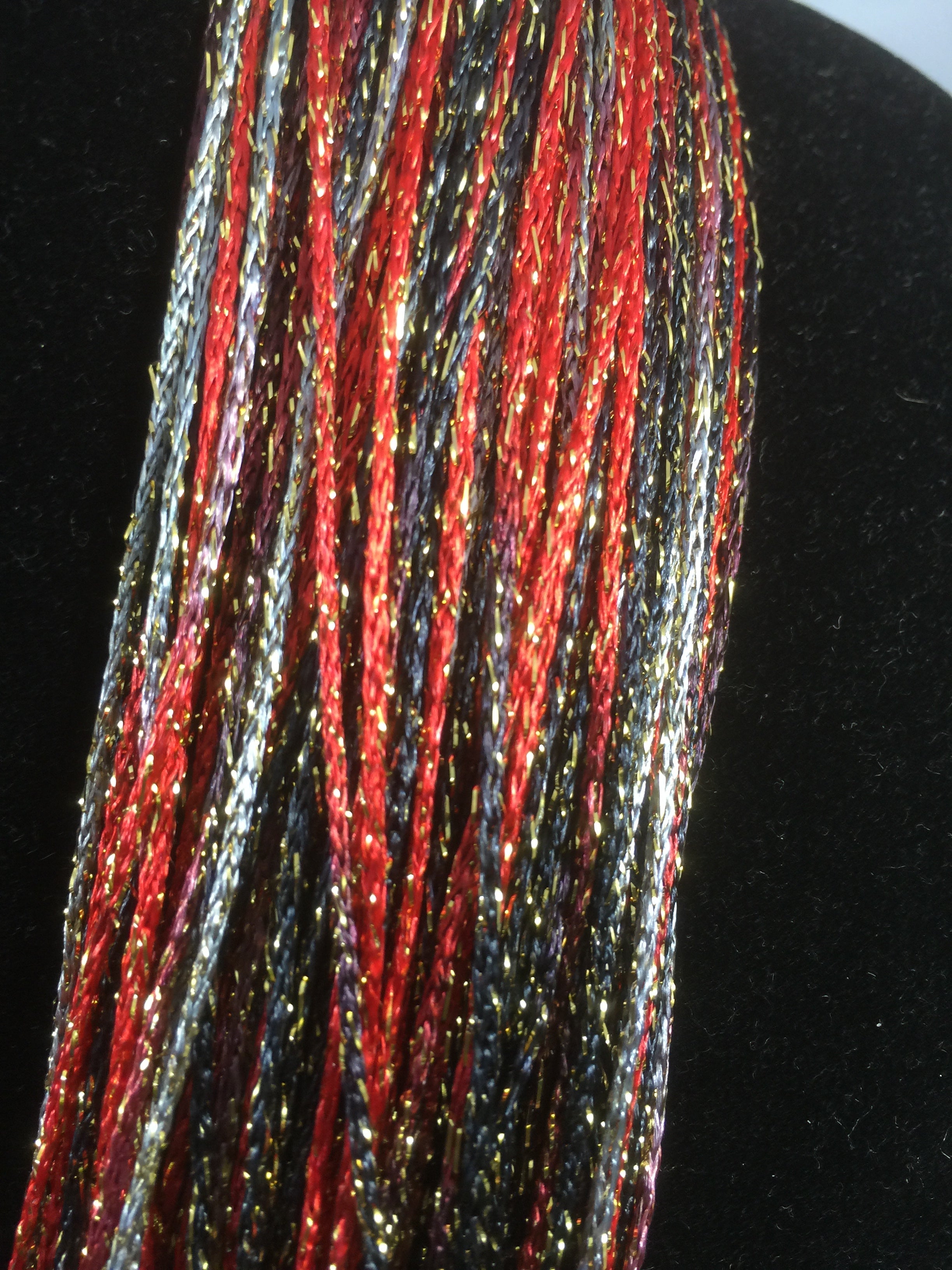 MTV Ruby  | Shimmer | Fiber Necklace